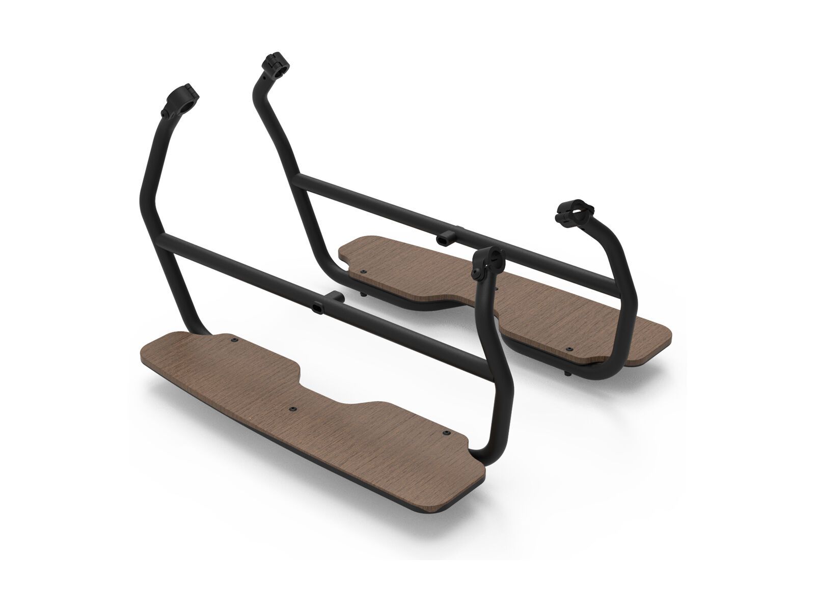 Cube Trittbrett Set Longtail, schwarz, braun - Bild 1