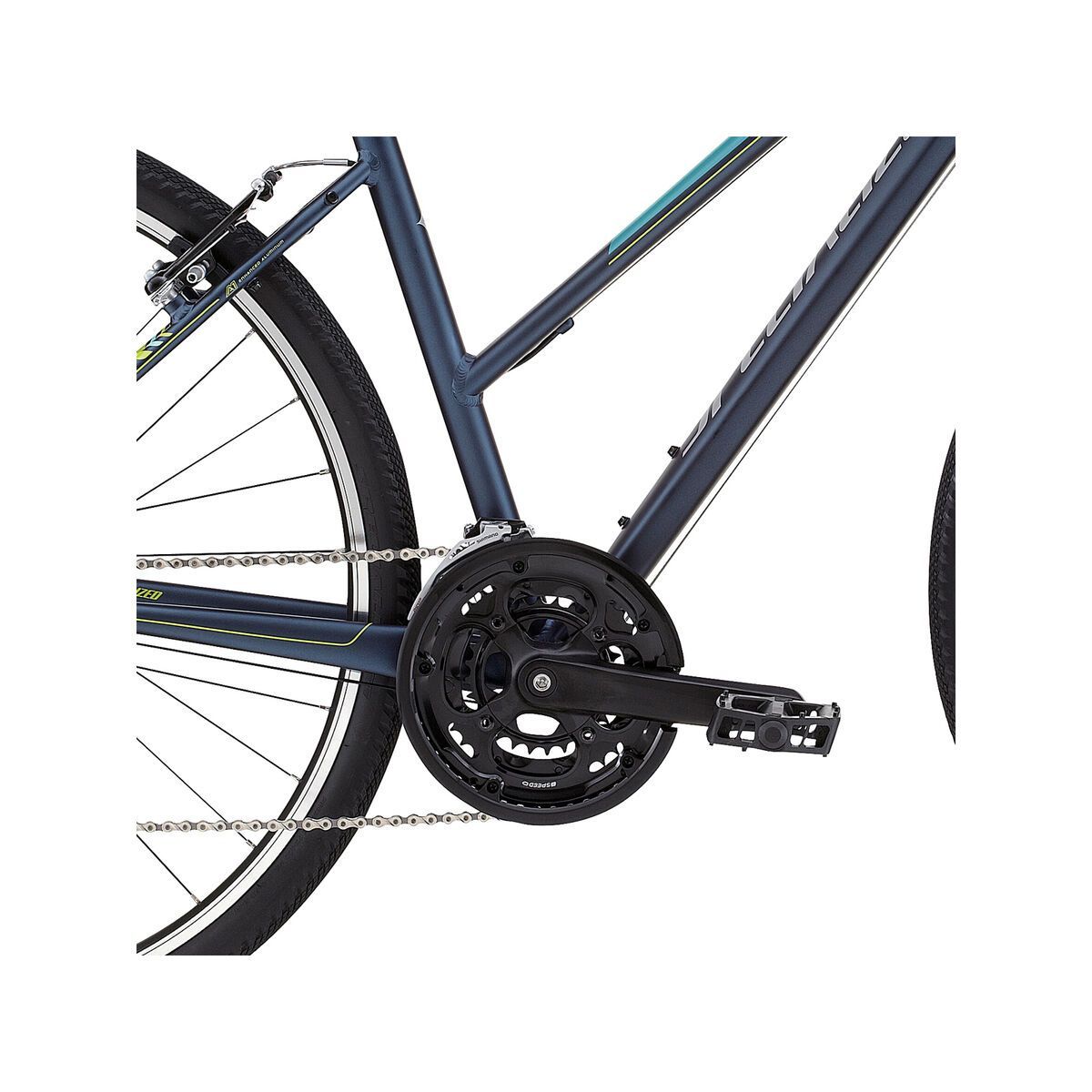 Specialized Ariel Step Through, satin navy/light pearl turquoise/pearl hyper green - Bild 3