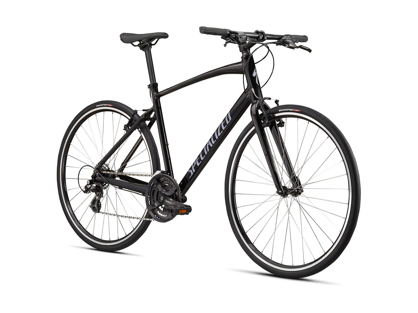 Specialized Sirrus 1.0, gloss black/charcoal/satin black reflective - Bild 2