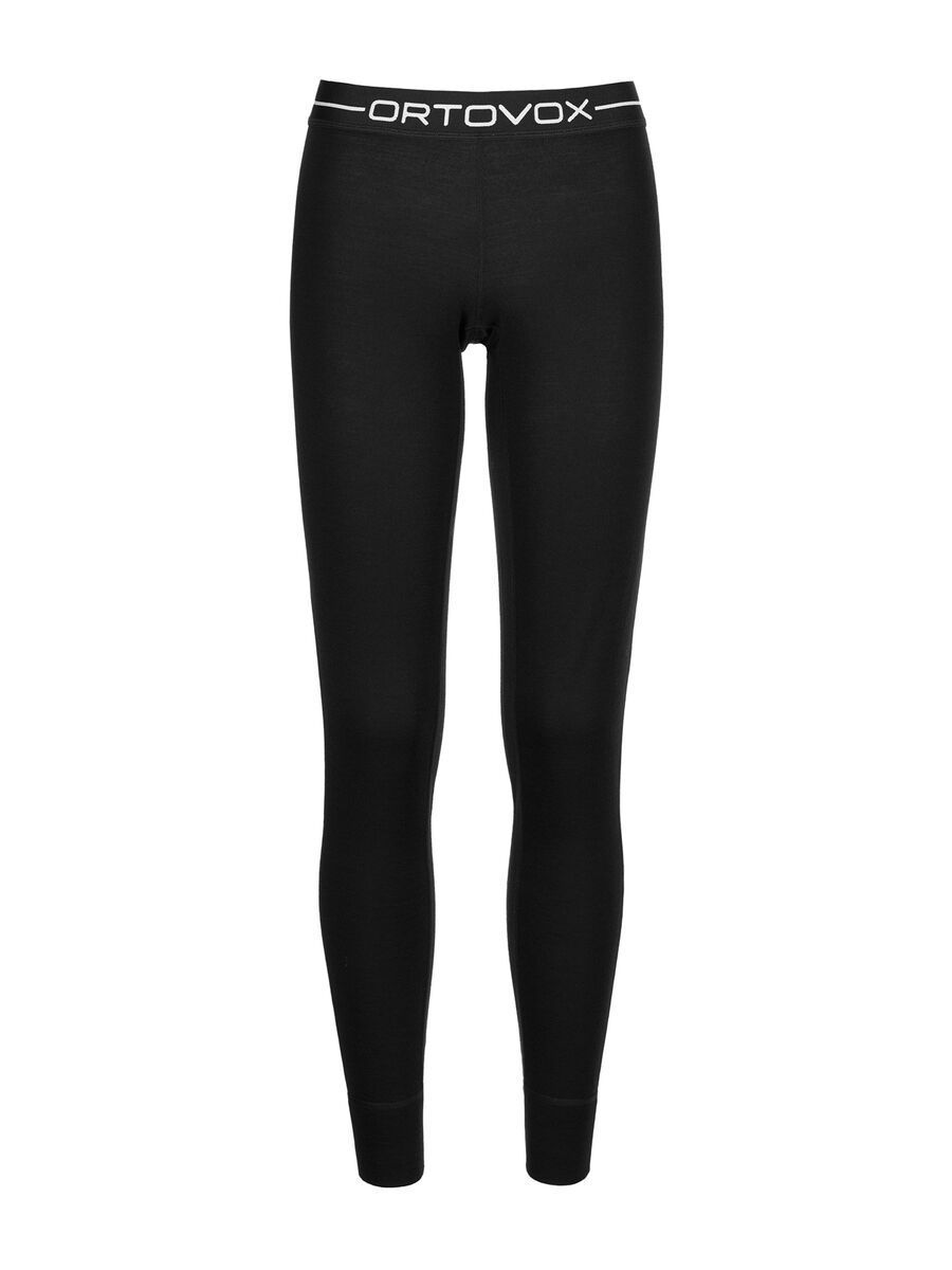 Ortovox Merino 185 Long Pants, black raven - Bild 1