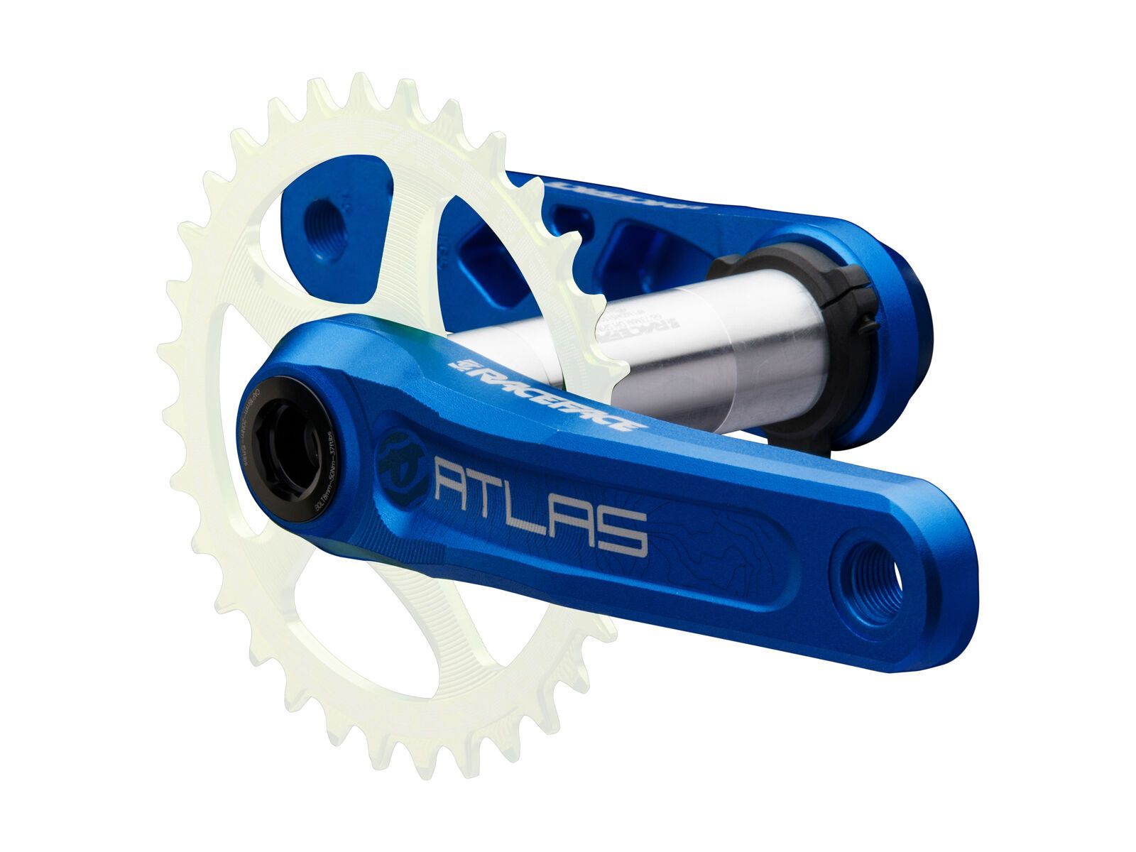 Race Face Atlas Cinch - 83 mm, blue - Bild 2