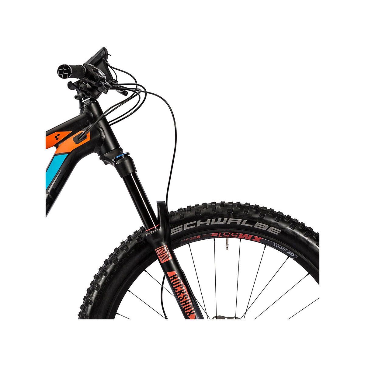 Cube Stereo Hybrid 140 HPA 500 27.5+, petrol´n´flashorange - Bild 5