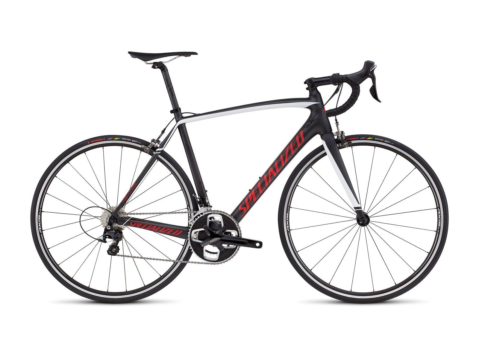 Specialized Tarmac Sport, satin carbon/white/red - Bild 1