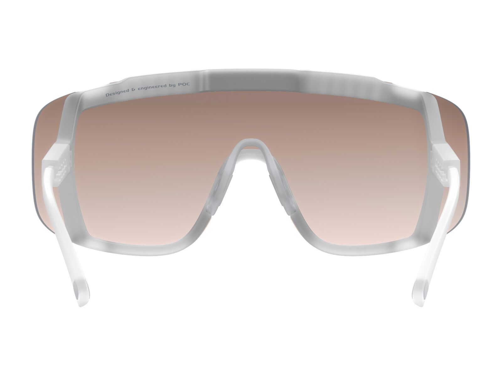 POC Devour, Clarity Trail Partly Sunny Silver / transparant crystal - Bild 4