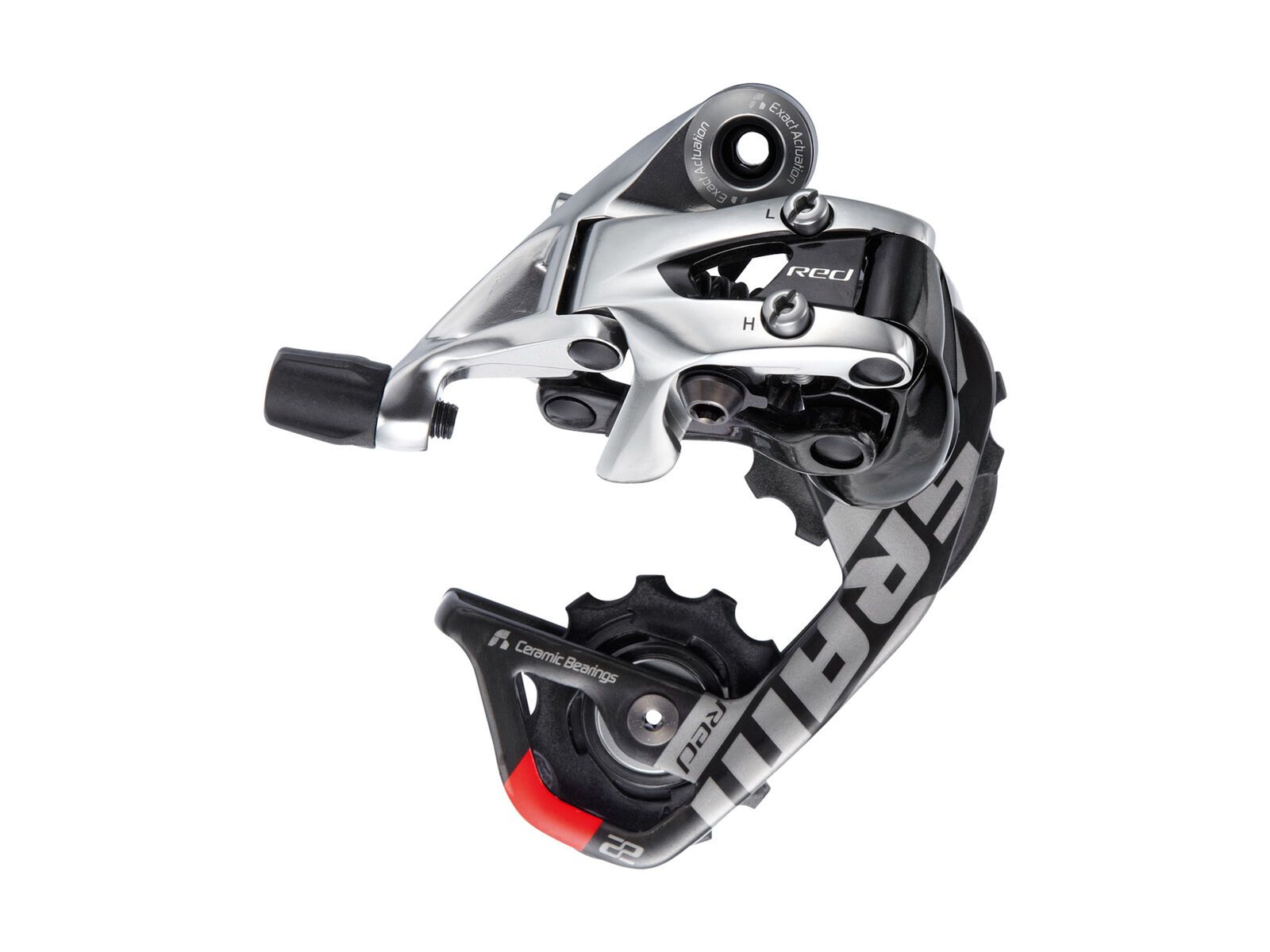 SRAM Red 22 Schaltwerk - 11-fach, kurz, schwarz - Bild 1