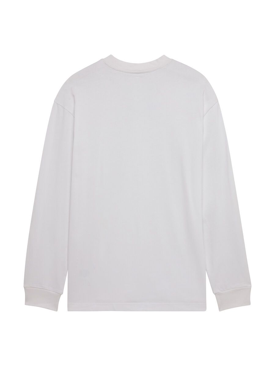 Fox Wordmark Oversized Long Sleeve Tee, optic white - Bild 2