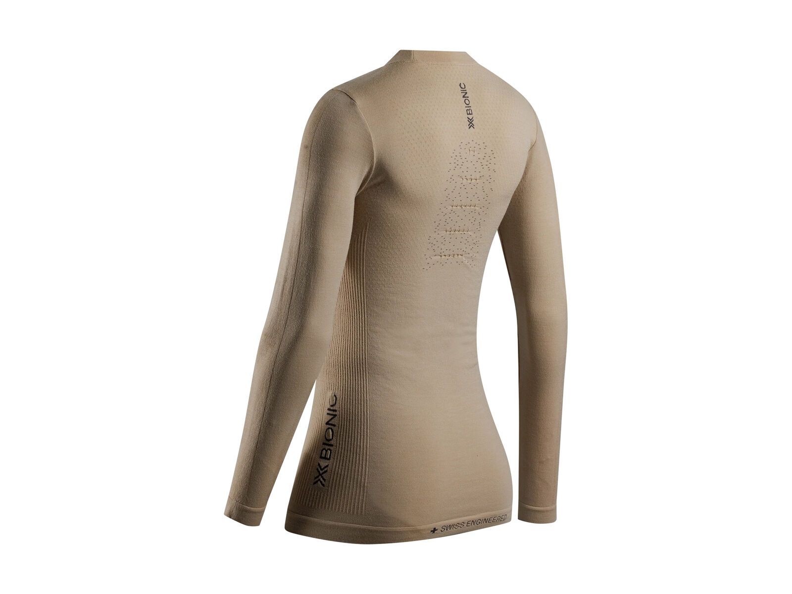 X-Bionic Mightywool Shirt LS Wmn, sand - Bild 2