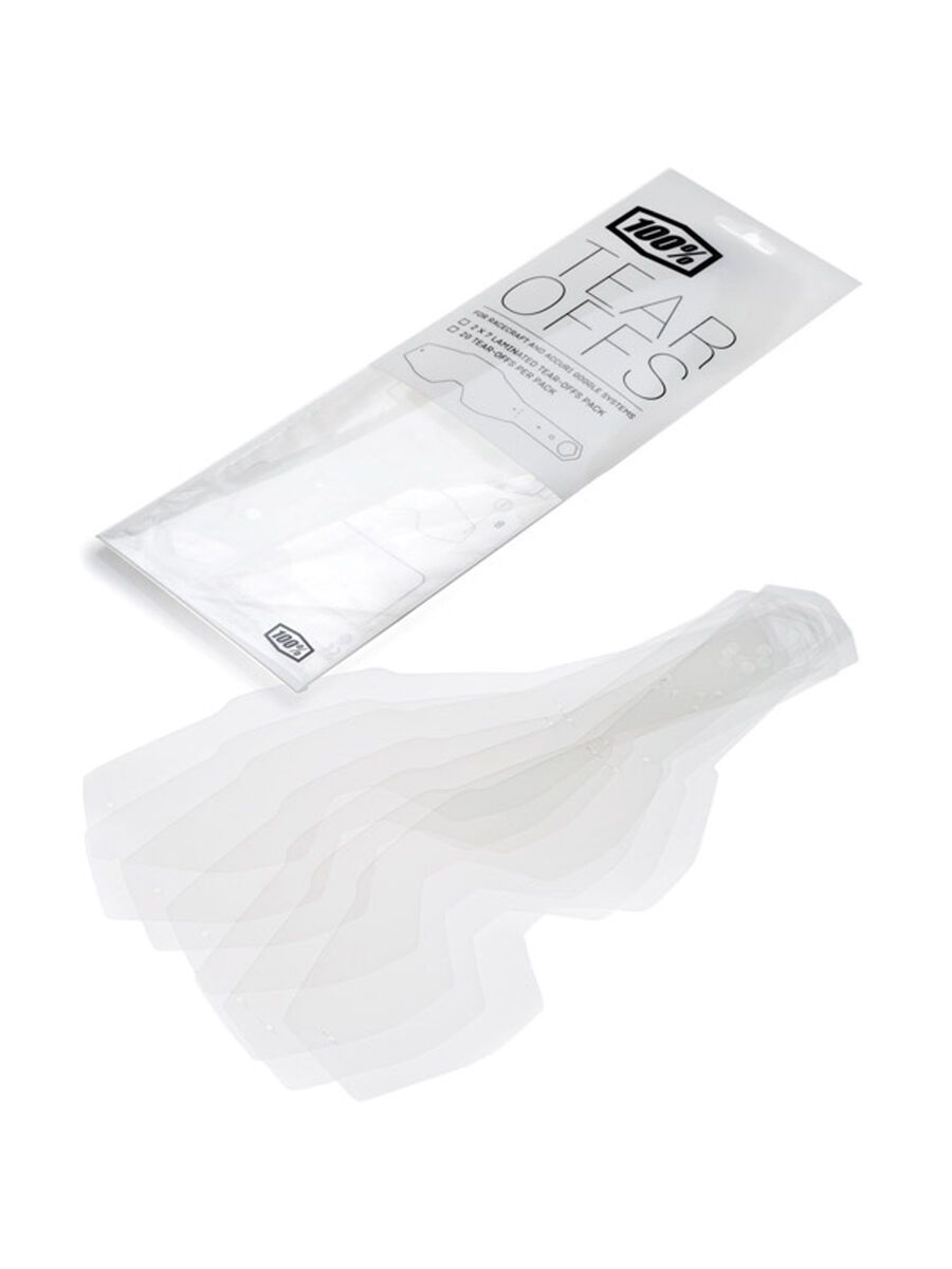 100% Standard Tear Offs 20 Stück - Bild 1