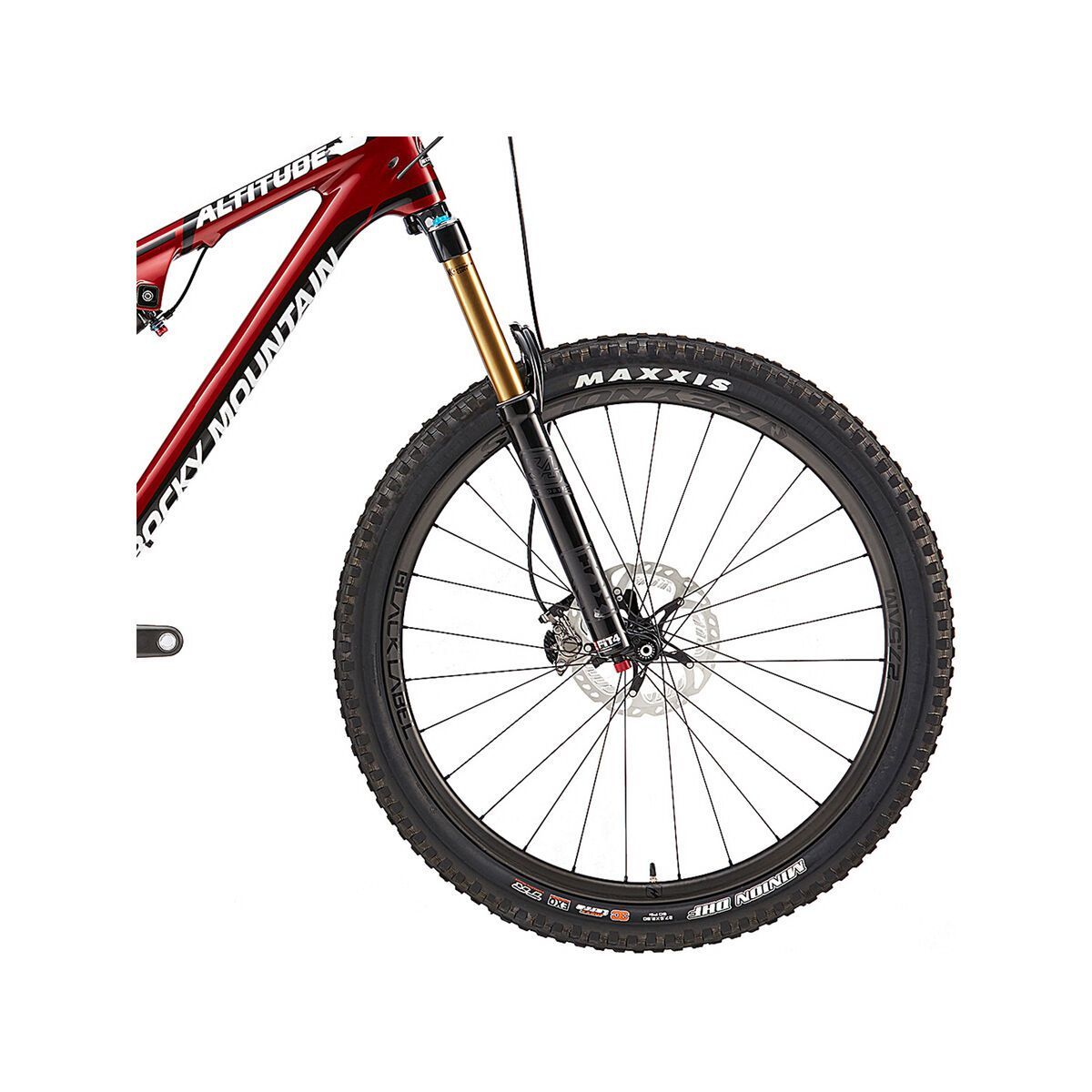 Rocky Mountain Altitude 799 MSL, gloss lava red/black/white - Bild 2