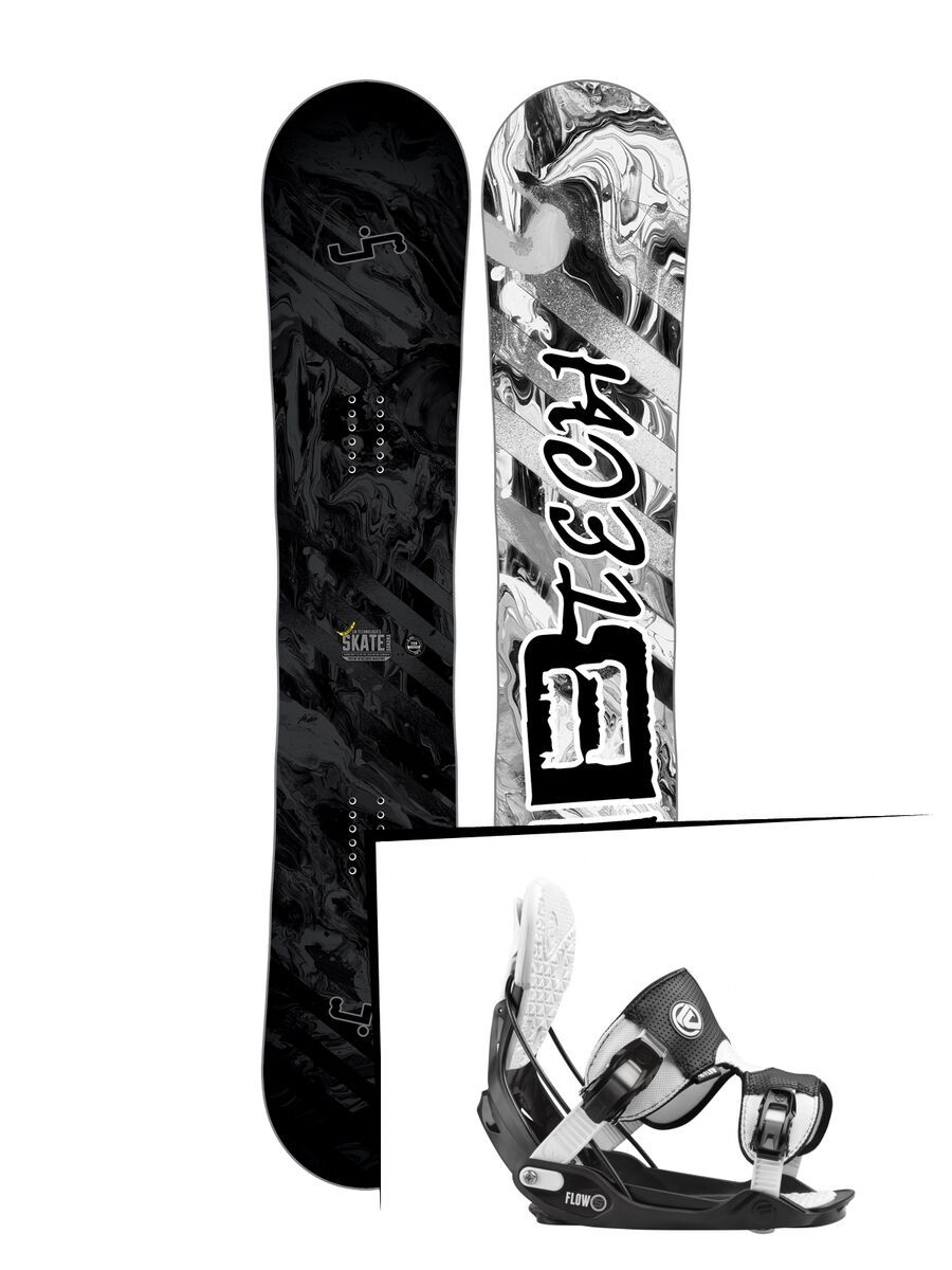 Set: Lib Tech Sk8 Banana 2017 + Flow Five (1513181S) - Bild 1