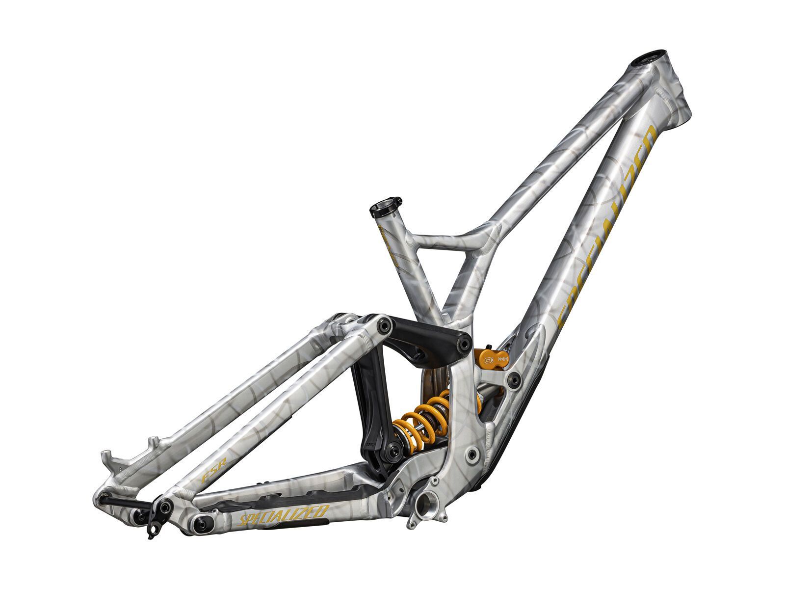 Specialized Demo Race Frame, silver dust/metallic sulfur - Bild 3
