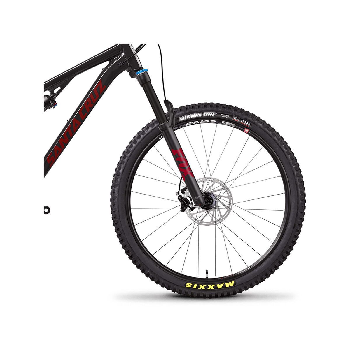 Santa Cruz Bronson AL R, gloss carbon and sriracha - Bild 3