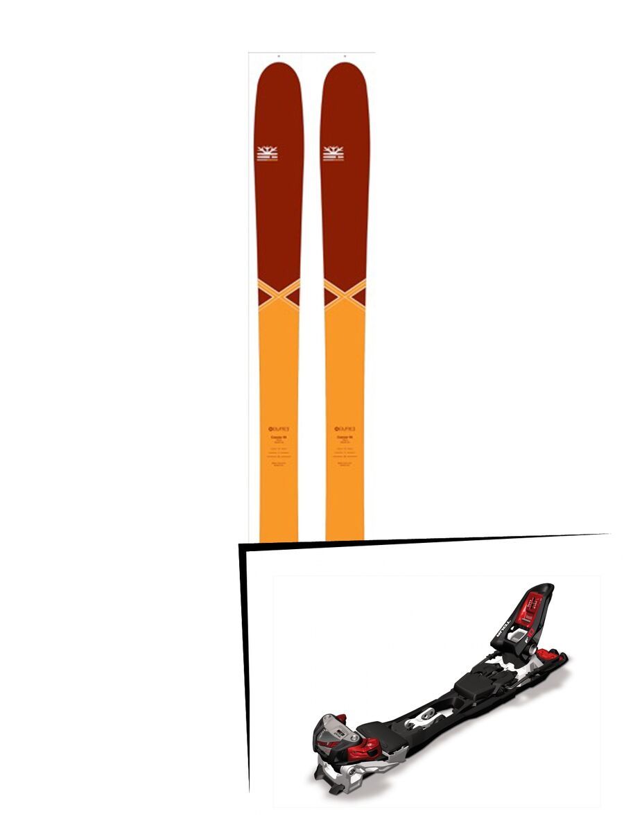 DPS Skis Set: Cassiar 95 Pure3 Special Edition 2016 + Marker F10 Tour - Bild 1