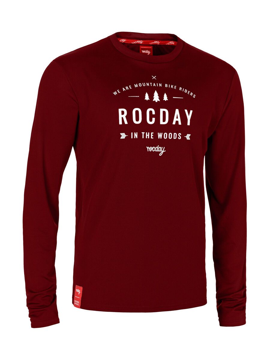 Rocday Patrol Jersey, dark red - Bild 1