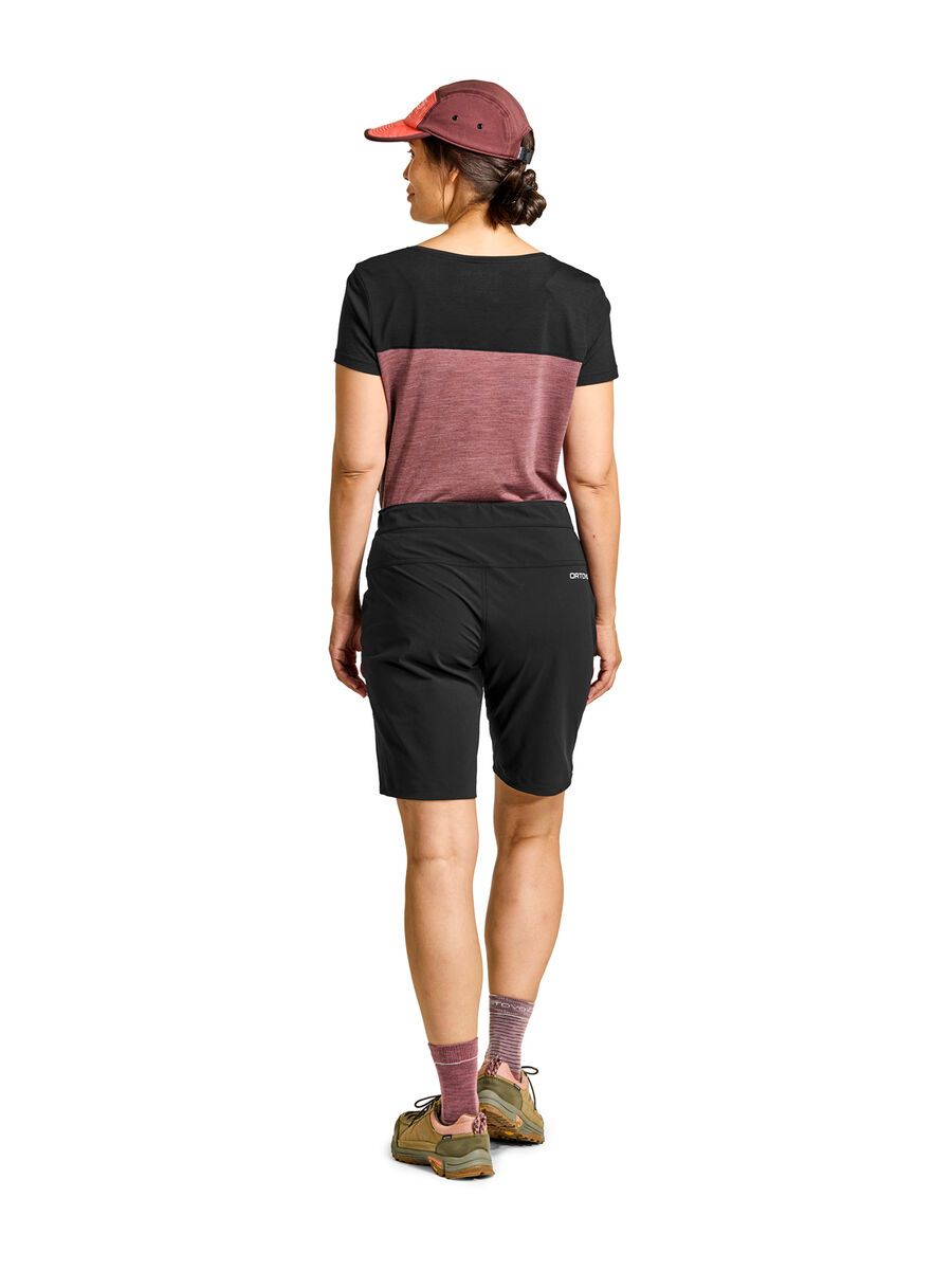 Ortovox Merino Shield Light Brenta Shorts W, black raven - Bild 7