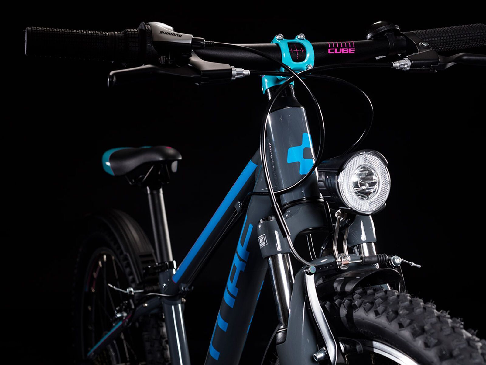 Cube Access 240 Allroad, grey´n´blue´n´pink - Bild 4