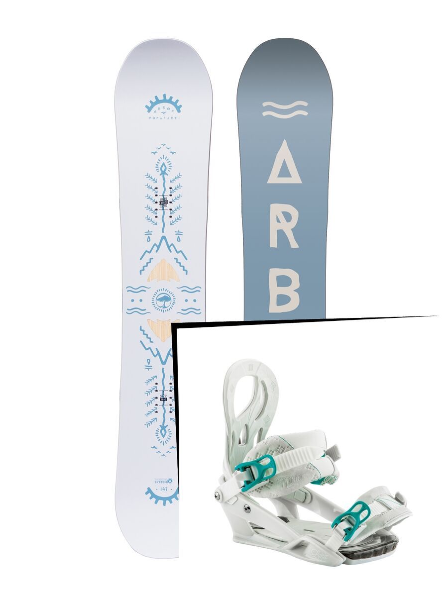 Set: Arbor Poparazzi 2017 + Nitro Lynx (1691315S) - Bild 1