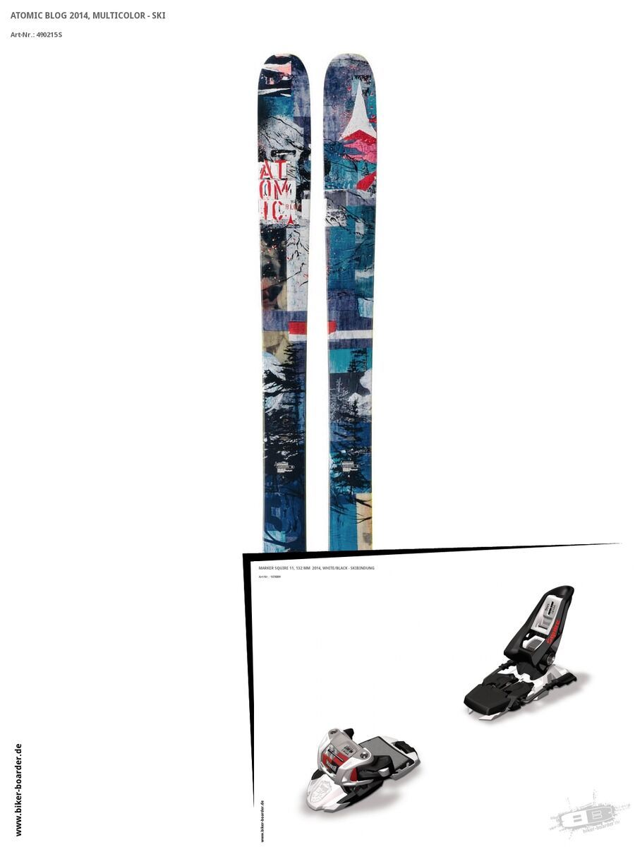 Atomic Set: Blog 2014 + Marker Squire 11 - Bild 1