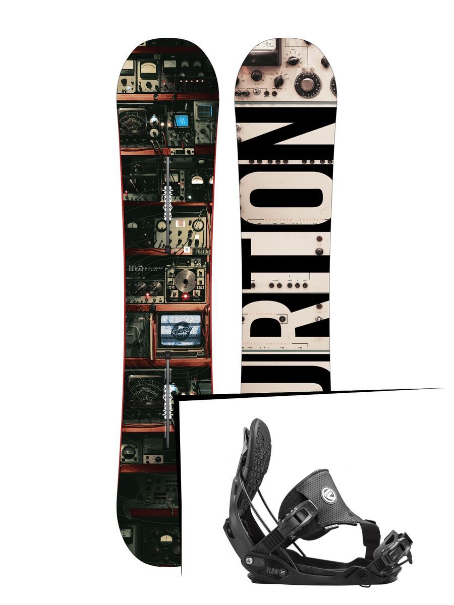 Set: Burton Blunt 2017 + Flow Five Hybrid (1513184S) - Bild 1