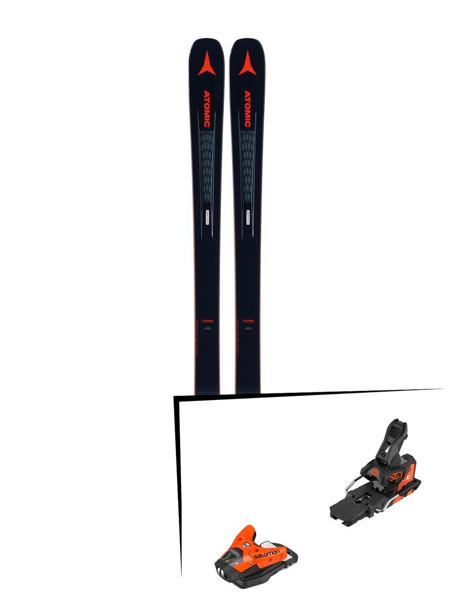 Set: Atomic Vantage 90 TI 2019 + Salomon STH2 WTR 13 orange/black - Bild 1