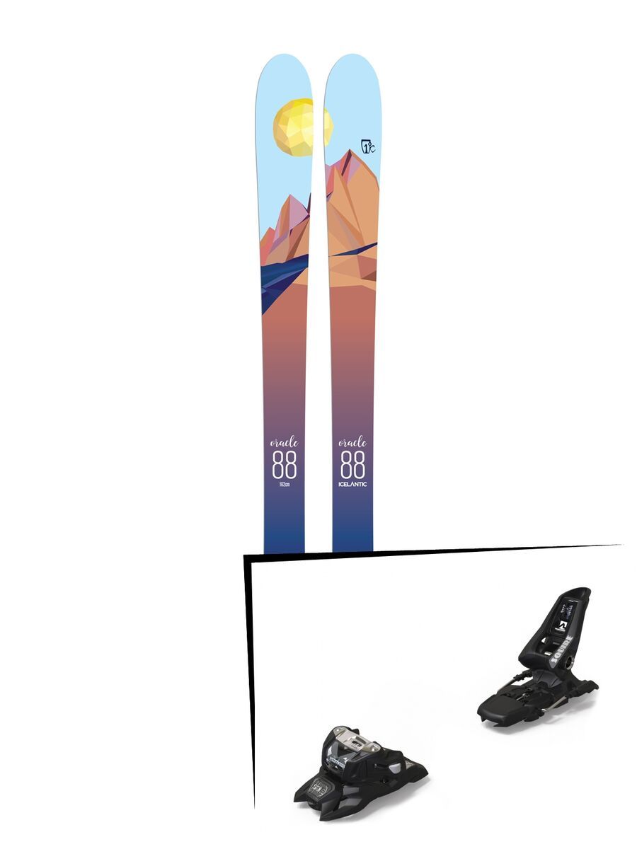 Set: Icelantic Oracle 88 2018 + Marker Squire 11 ID black - Bild 1