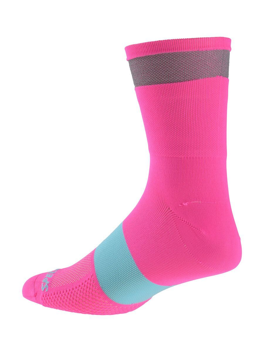 Specialized Reflect Tall Socks, neon pink - Bild 1