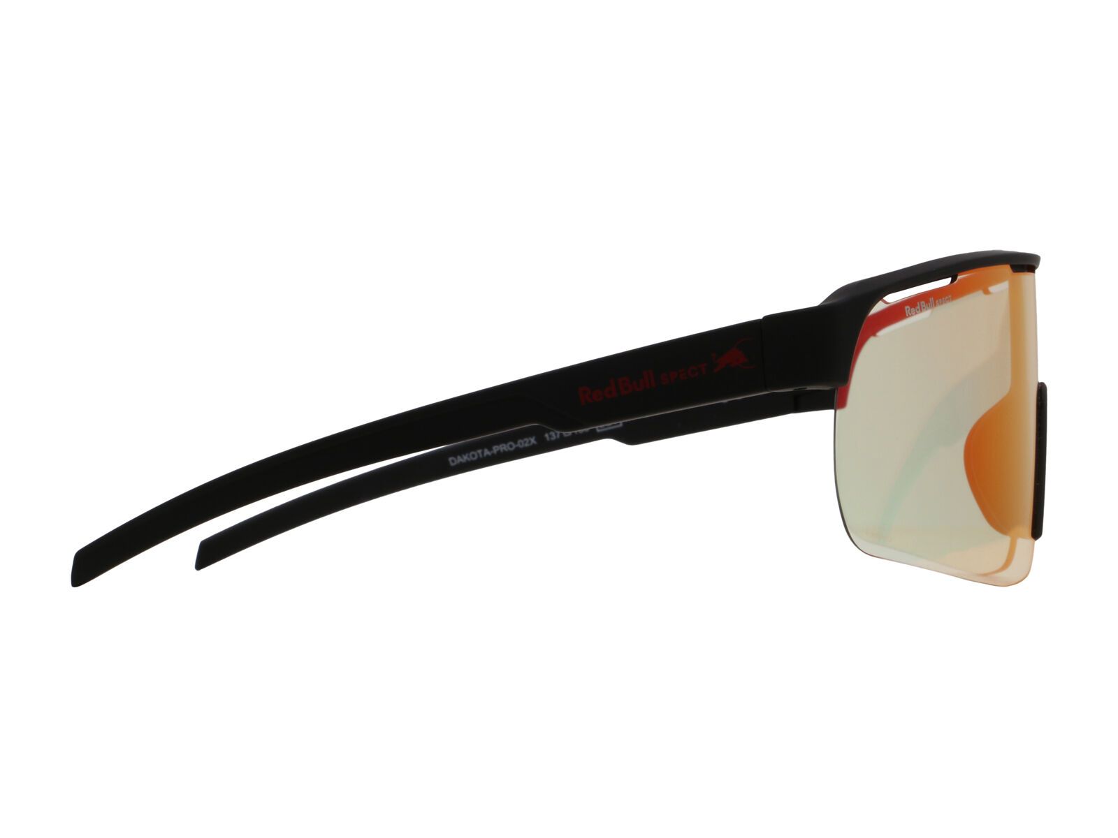Red Bull Spect Eyewear Dakota, Photochromic/Red Mirror / soft touch black - Bild 3