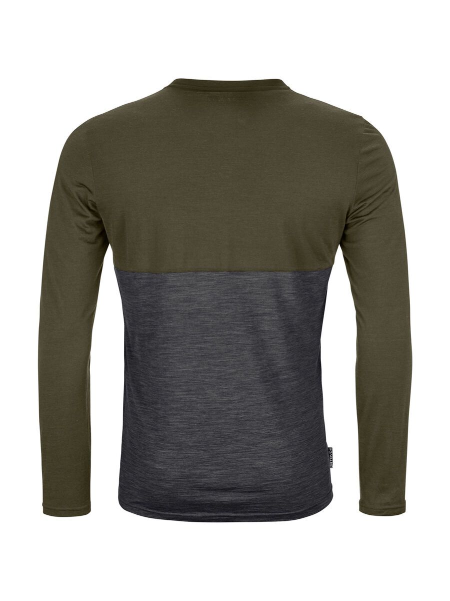 Ortovox 150 Merino Cool Logo LS M, dark wild herbs - Bild 2