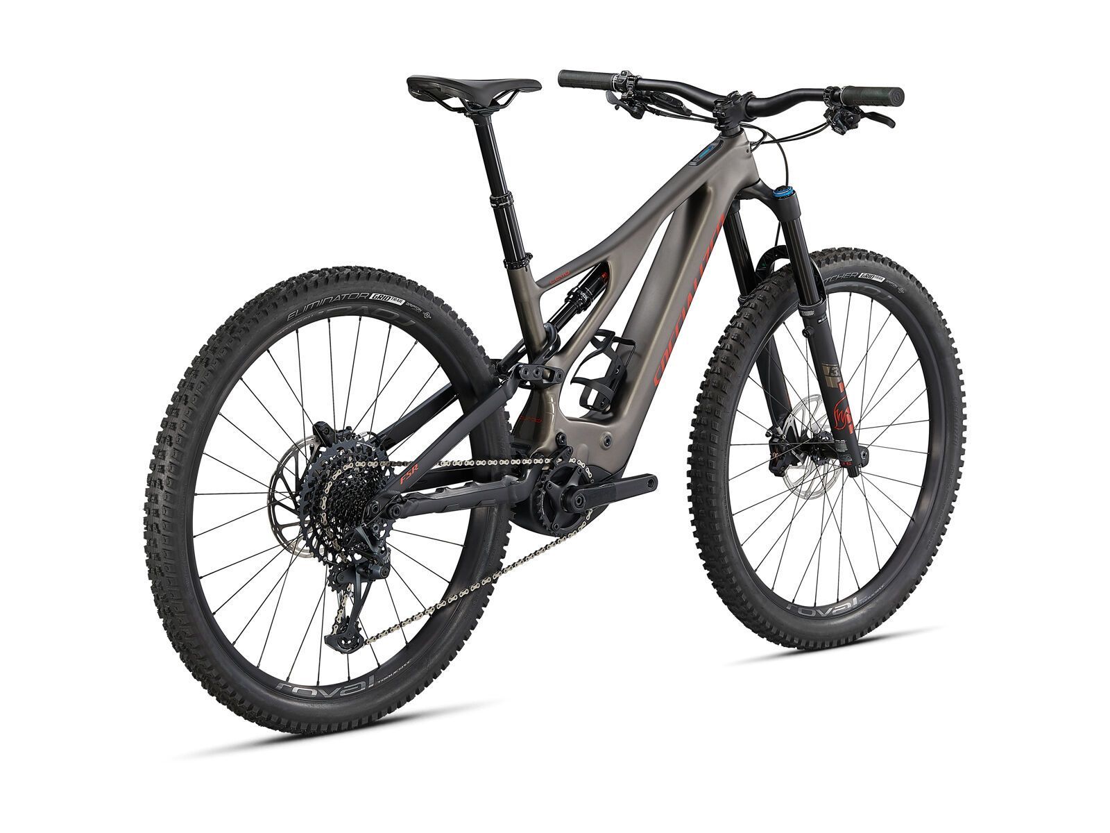 Specialized Turbo Levo Expert Carbon, gunmetal/redwood/black - Bild 3