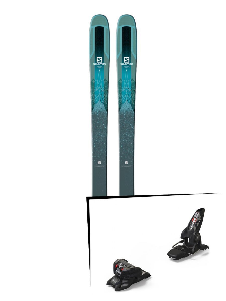 Set: Salomon QST Lumen 99 2018 + Marker Jester 16 ID black - Bild 1