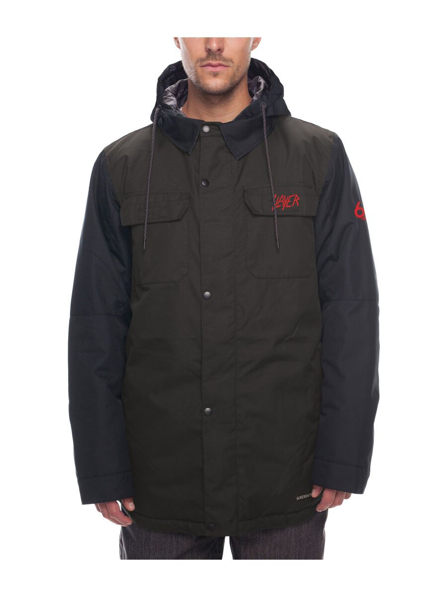 686 Slayer Insulated Jacket, black denim - Bild 1