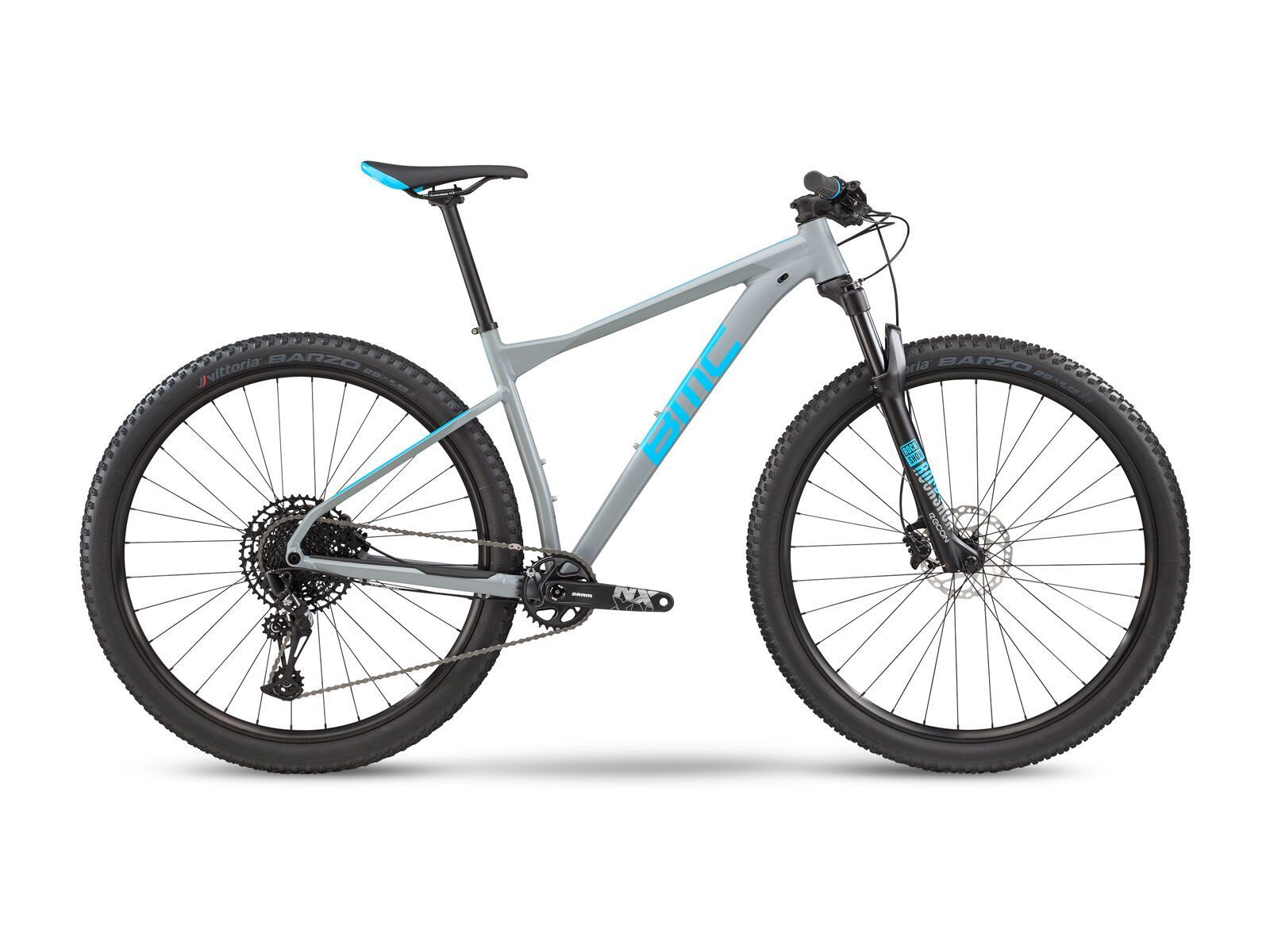 BMC Teamelite 03 One, airforce grey & cyan - Bild 1