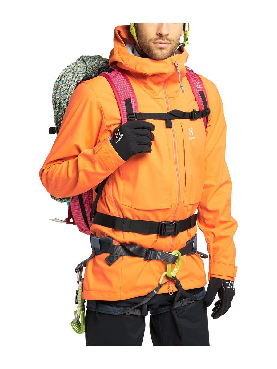 Haglöfs Touring Infinium Jacket Men, flame orange - Bild 7