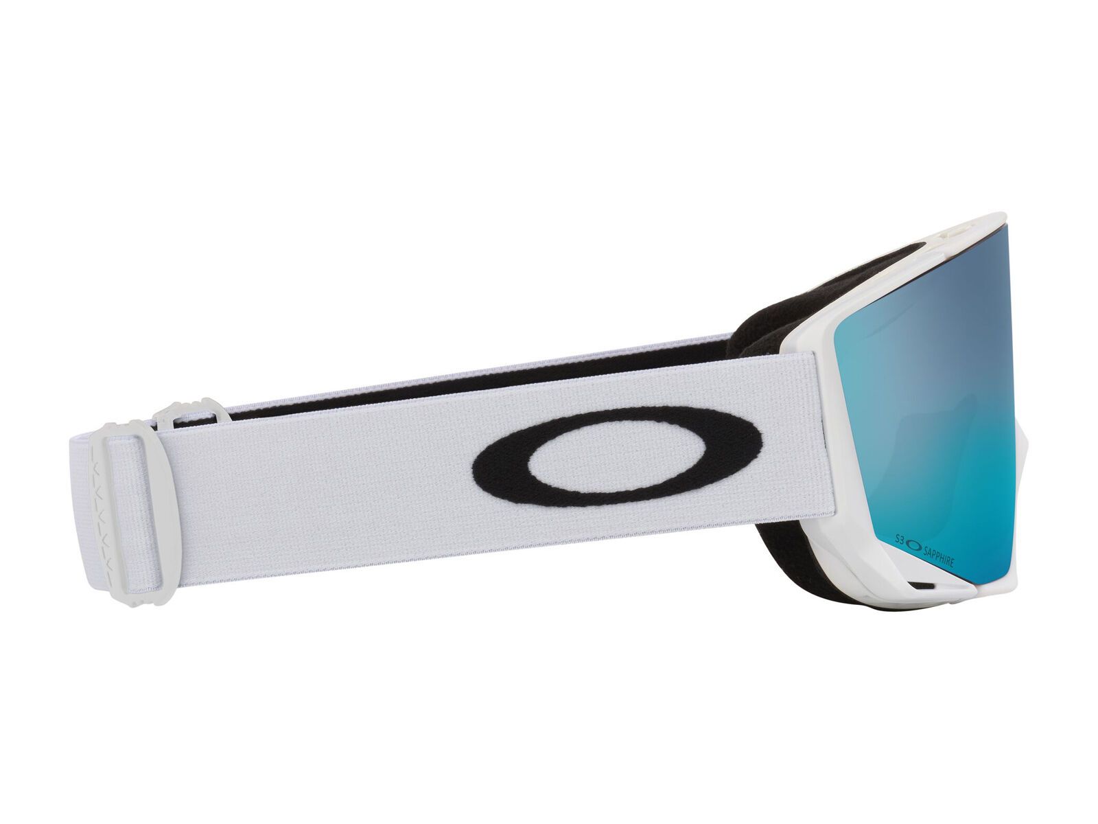 Oakley Flow Scape M, Prizm Snow Sapphire Iridium & Iced / matte white - Bild 11