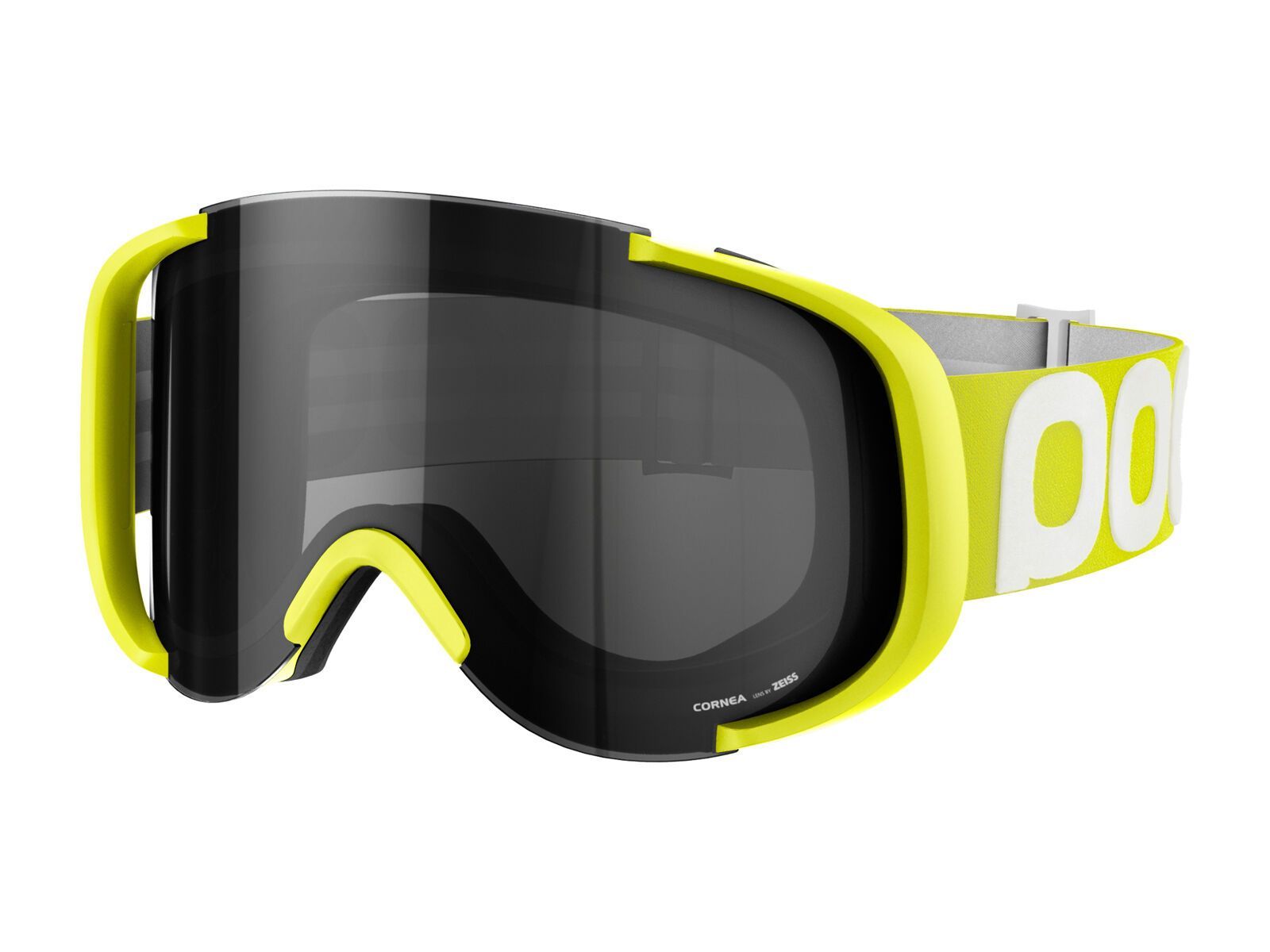 POC Cornea Flow, unobtanium yellow/Lens: grey - Bild 1