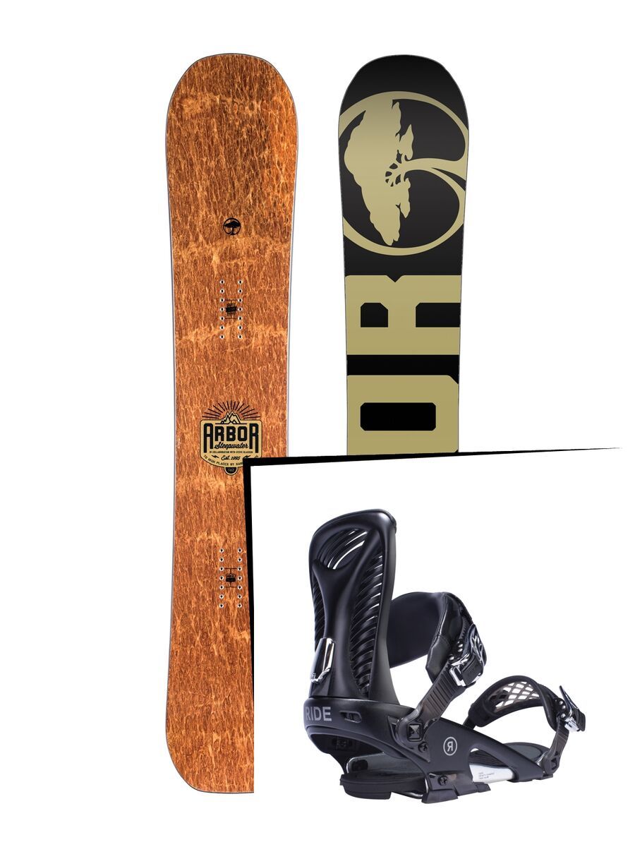 Set: Arbor Steepwater 2017 + Ride Capo (1770112S) - Bild 1