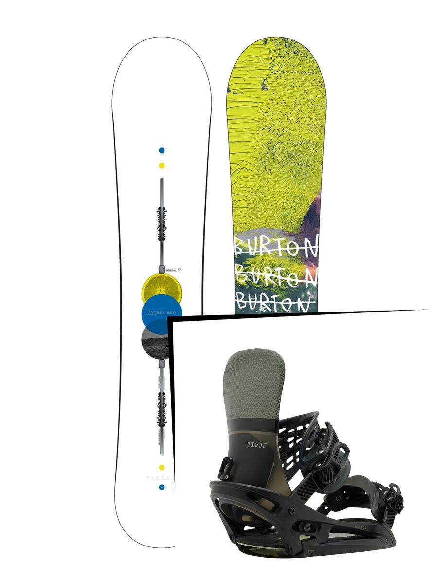 Burton Set: Barracuda 2016 + Burton Diode EST - Bild 1