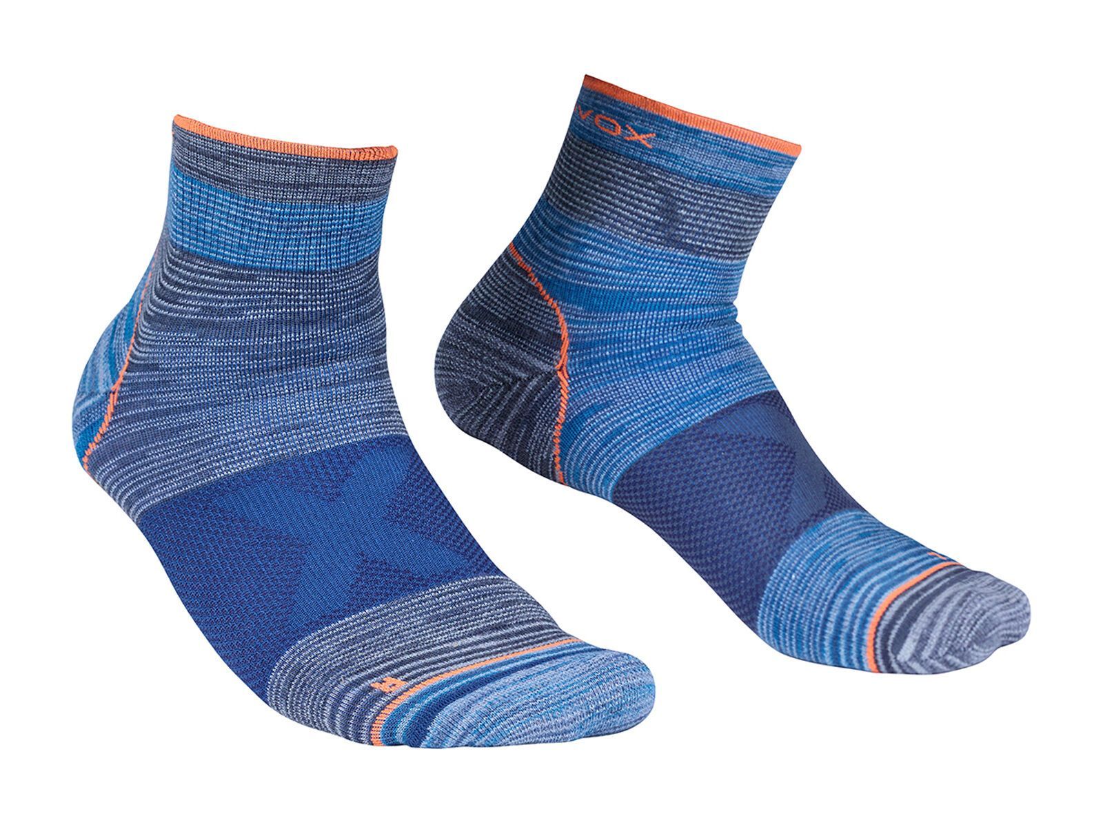 Ortovox Merino Alpinist Quarter Socks M, dark grey - Bild 1