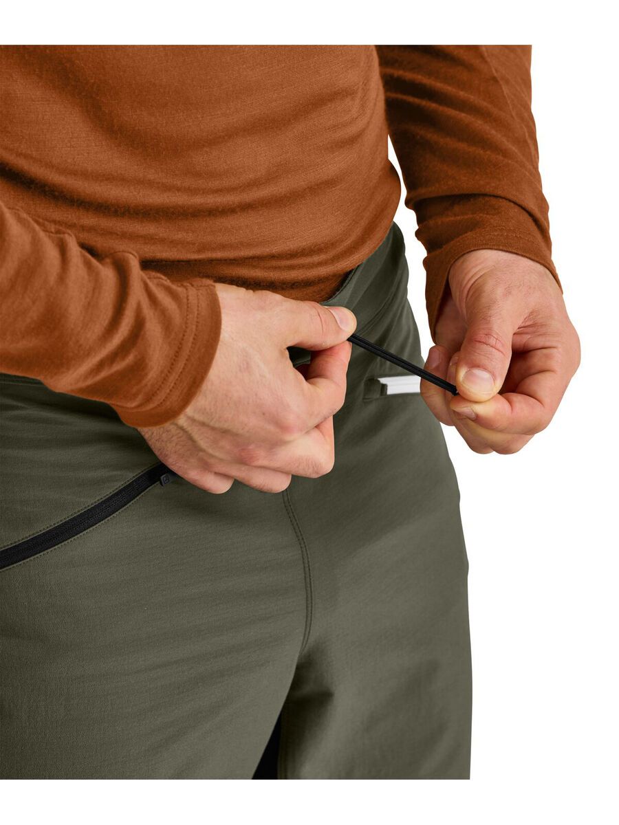 Ortovox Merino Airsolation Punta Berrino Pants M, black raven - Bild 3