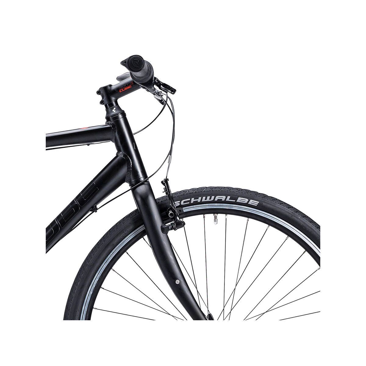 Cube Hyde Pro, black shinyblack red - Bild 5