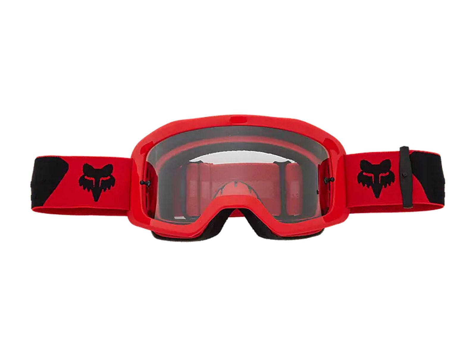 Fox Youth Main Core Goggle - Non-Mirrored/Track, flo red - Bild 1