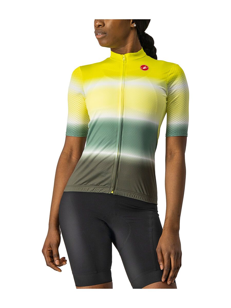 Castelli Dolce Jersey, sulphur/military green - Bild 1