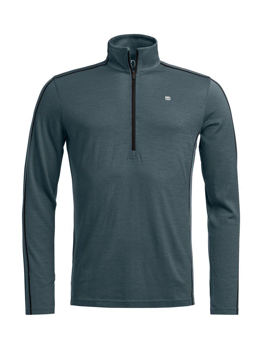 Ortovox 185 Rock'n'wool Zip Neck M, dark arctic grey - Bild 1