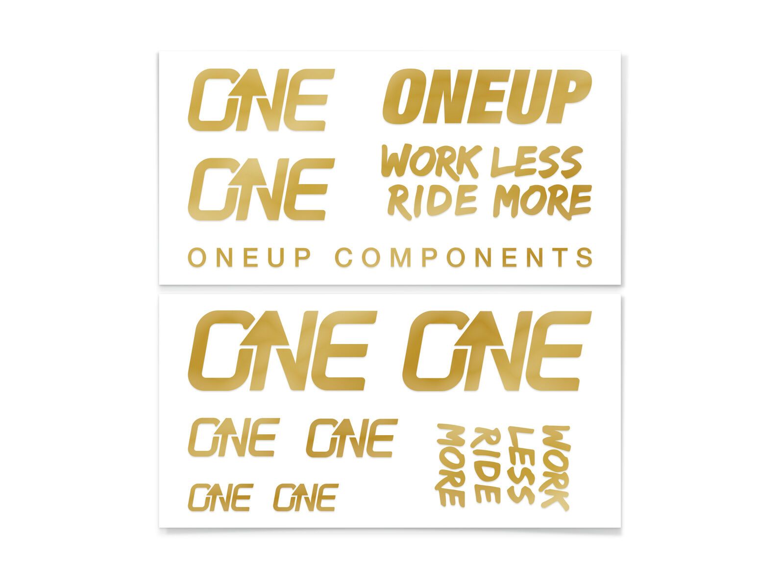 OneUp Components Decal Kit Carbon Handlebar, gold - Bild 1