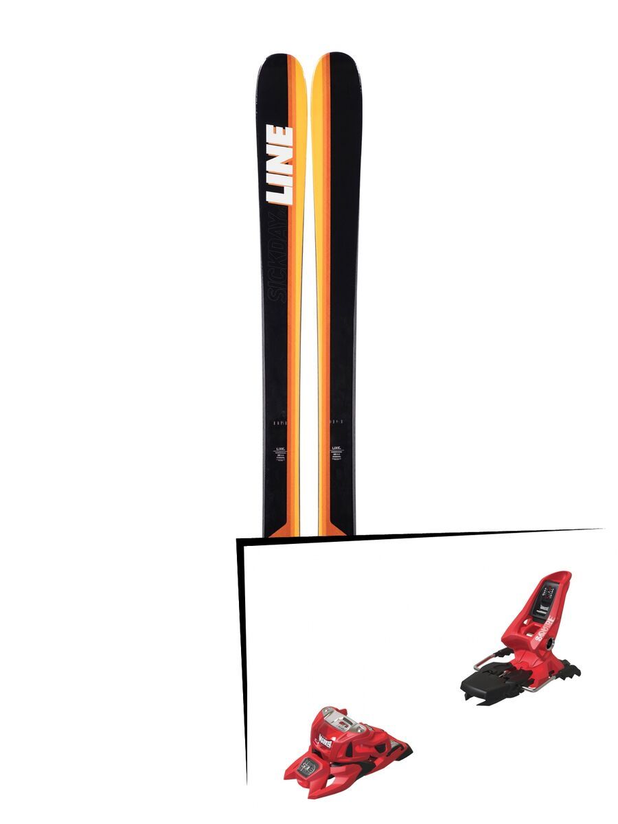 Set: Line Sick Day 94 2019 + Marker Squire 11 ID red - Bild 1