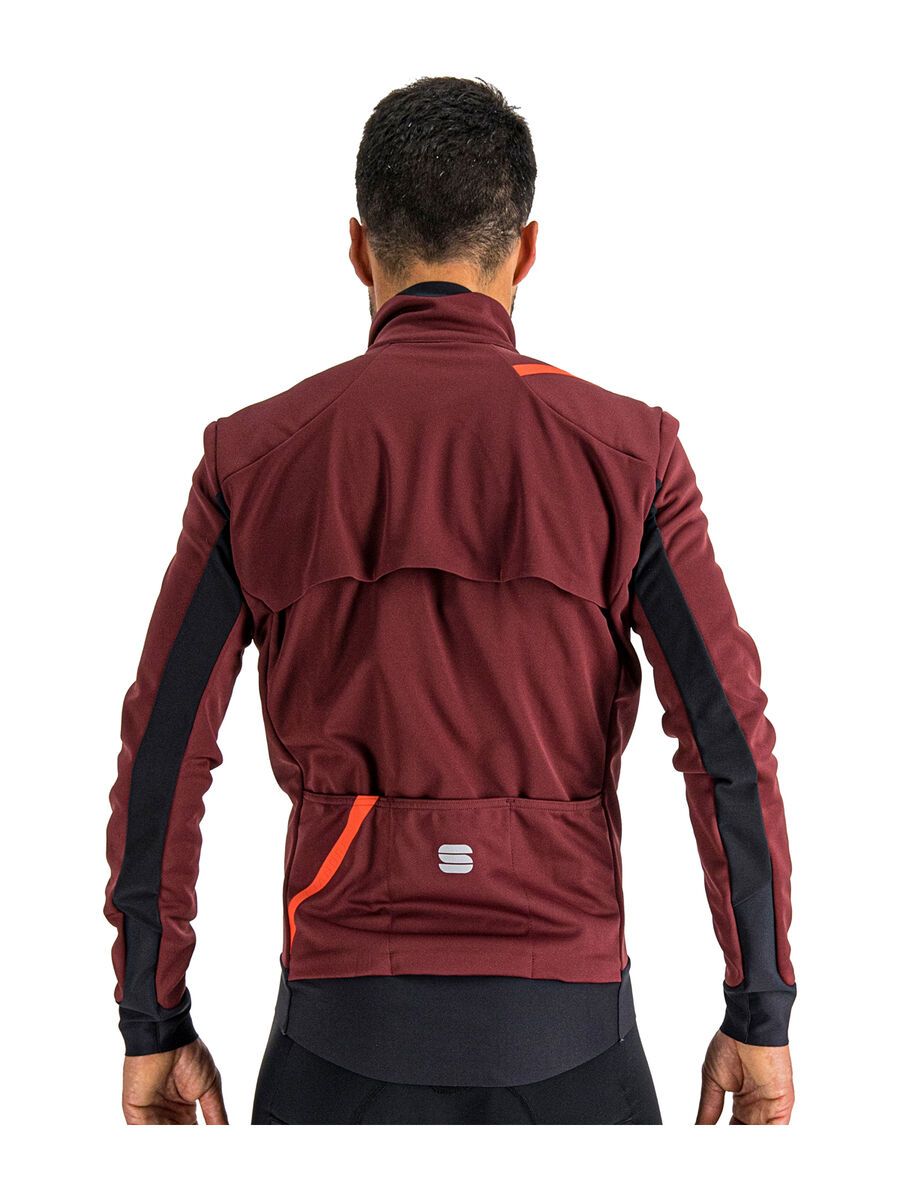 Sportful Fiandre Warm Jacket, red wine - Bild 2