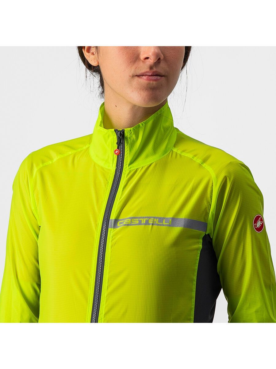 Castelli Squadra Stretch W Jacket, electric lime/dark gray - Bild 6