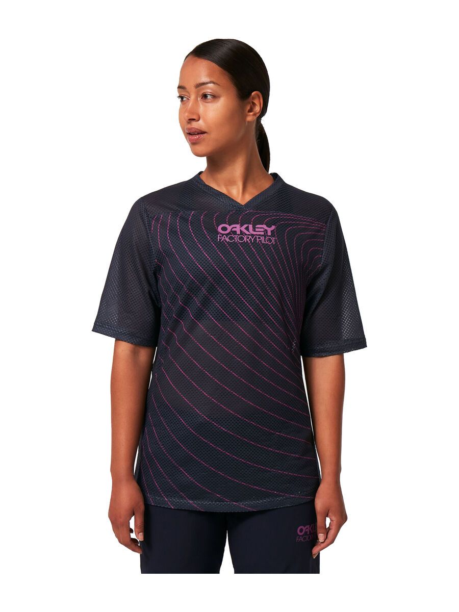 Oakley Wmns Factory Pilot RC SS Jersey, fathom - Bild 3