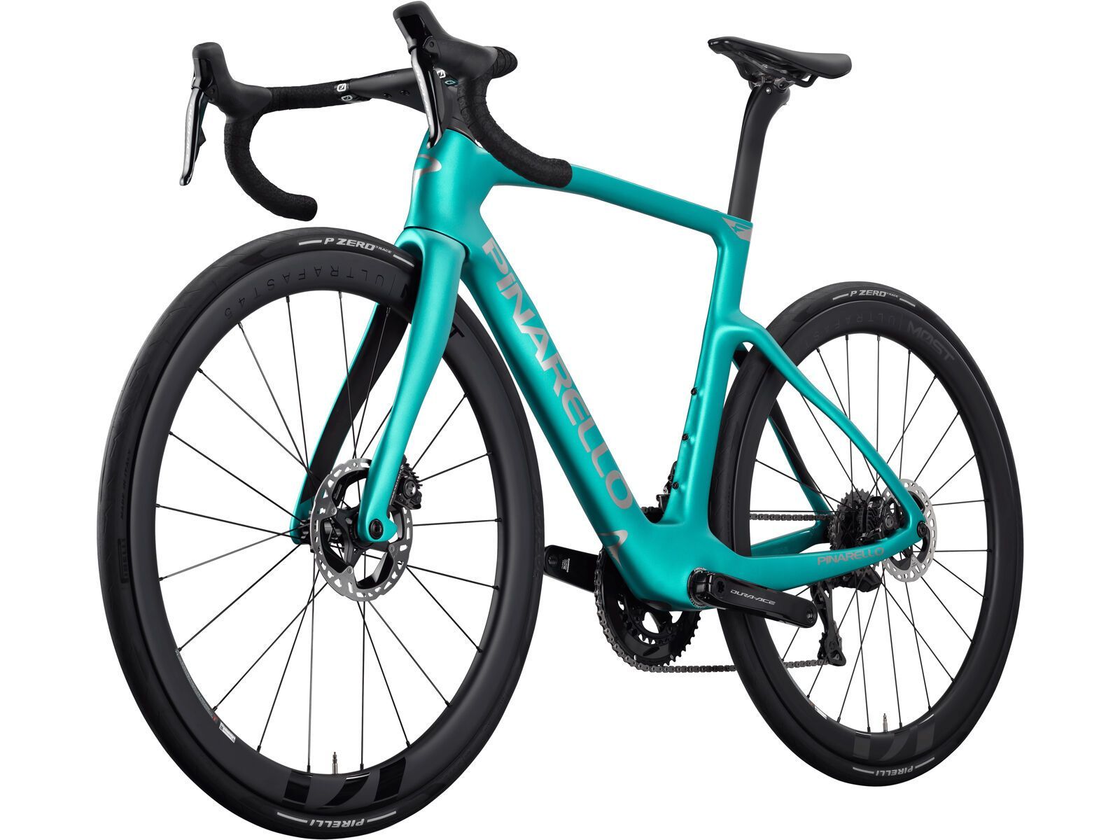 Pinarello F9 Dura Ace Di2 2x12 / MOST Ultrafast 45, formula green matt - Bild 3