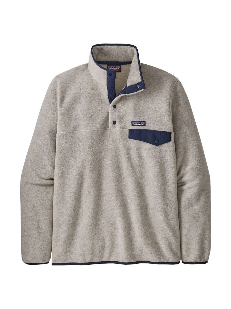 Patagonia Men's Lightweight Synchilla Snap-T Pullover, oatmeal heather - Bild 1